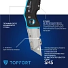 Нож универсальный складной TOPFORT 19мм трапец.+резак д/строп,стяжек