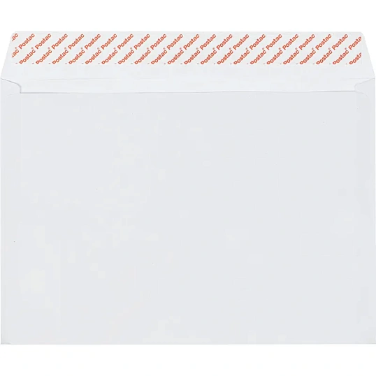 Конверт белый С4 стрип 229х324 100г Фин 500шт/ уп