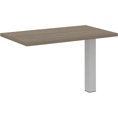 Приставка - брифинг YALTA с опорой LT-BR2 вяз благородный Ш1200