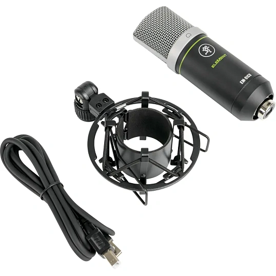 Микрофон MACKIE EM-91CU, студийный, конденс, USB, с больш диафрагм(EM-91CU)