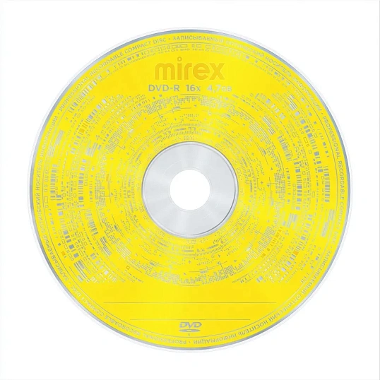 Носители информации DVD-R, 16x, Mirex, конверт/1, UL130003A1C