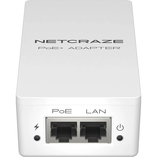 PoE-инжектор Netcraze 1Gbit/PoE+ 30 Вт Adapter (NPA-150)