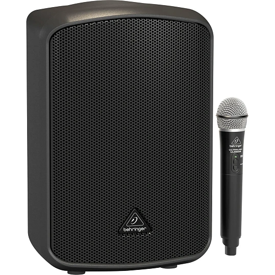 Акустическая система Behringer MPA200BT, 200Вт, Bluetooth, аккум, радио мкф