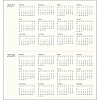Еженедельник датированный 2027 IF 160x90мм 64л мягк Дереза I2094/white
