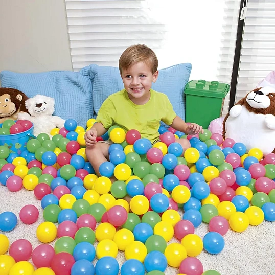 Шарики для игр, 100шт/уп, 6,5см, Bestway 52027, 003754