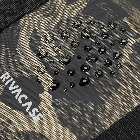 Рюкзак для ноутбука RIVACASE 7621 brown camo Sherwood-ECO Rolltop 15л 15.6
