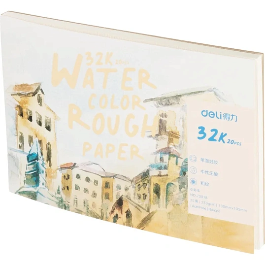 Альбом для скетчинга Deli 73918 32K 230г/м2