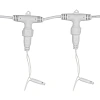 Гирлянда светодиодная Занавес 2х3м 600 LED хол. белый мерц. Ip65 235-211