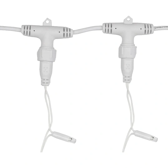 Гирлянда светодиодная Занавес 2х3м 600 LED хол. белый мерц. Ip65 235-211