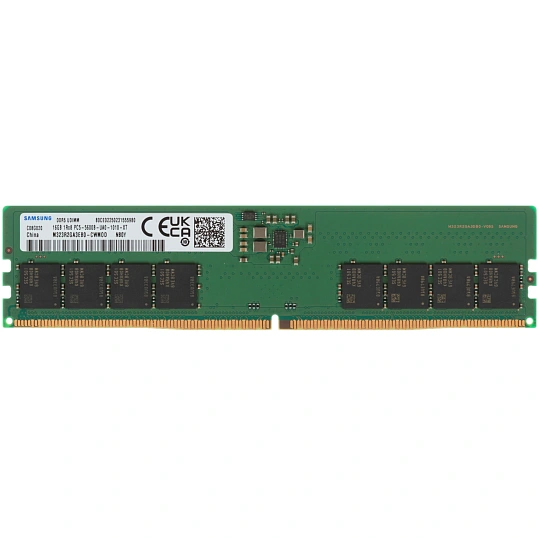 Модуль памяти Samsung DDR5 DIMM 16Gb, 5600Мгц, (M323R2GA3EB0-CWM)