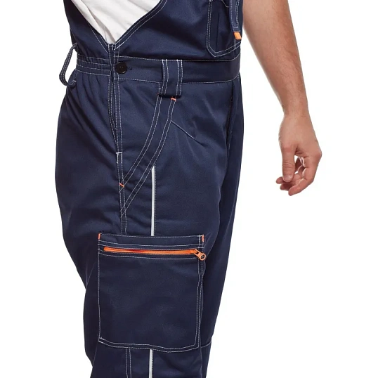 Полукомбинезон муж. л34-ПК т.син/вас (р.48-50) 182-188 (мод.ПОЛ208)