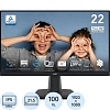 Монитор MSI MP225(9S6-3PC6CM-004)21.5/FHD/IPS/100Hz/250cd/1ms/HDMI/VGA