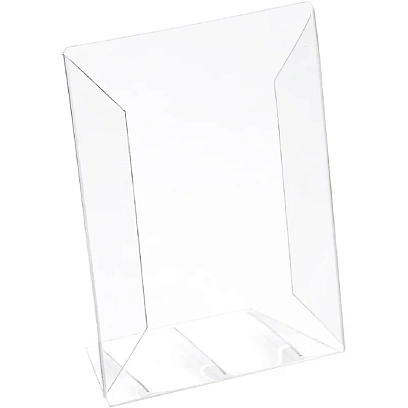 Ценникодержатель настольный для информации L-образный формата А6