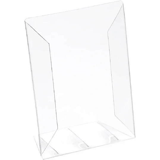 Ценникодержатель настольный для информации L-образный формата А6