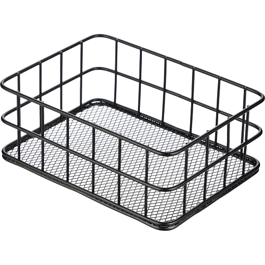 Подставка-органайзер  для канц. принадл. Attache чрн 17x12,5x6,5см мтл