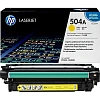 Картридж лазерный HP 504A CE252A жел. для LJ CP3525/CM3530
