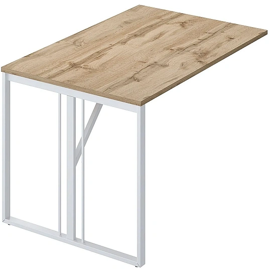 Брифинг Комус Мебель К-Loft Director 241B001 1200х800х752 дуб натур/белый