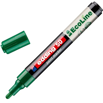 Маркер промышленный лаковый Edding E-50 зеленый 2-3 мм (4-50-004)