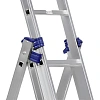 Лестница Алюмет алюминиевая трехсекционная 3x7 5307