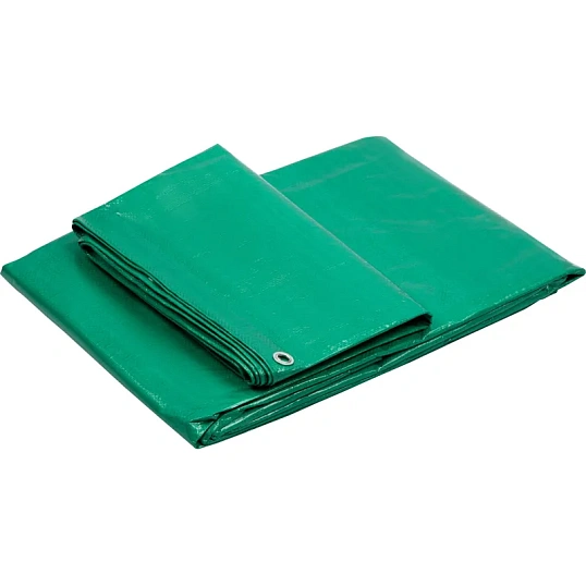 Тент ТАРПАУЛИН 120г/м2 усиленный край 4мx6м с люверсами_0258