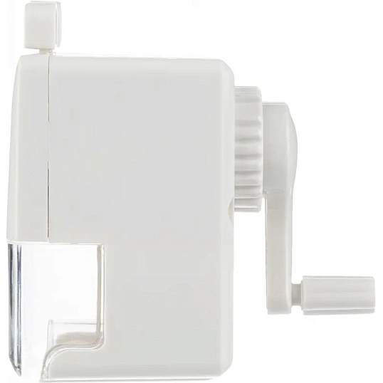 Точилка механическая Attache Economy, 8 мм, фиксация карандаша, белая