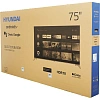 Телевизор Hyundai H-LED75QBU7500, UHD, QLED, смарт (Android TV)