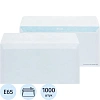Конверт белый E65 стрип 110х220 80г КОМУС 1000шт/ уп
