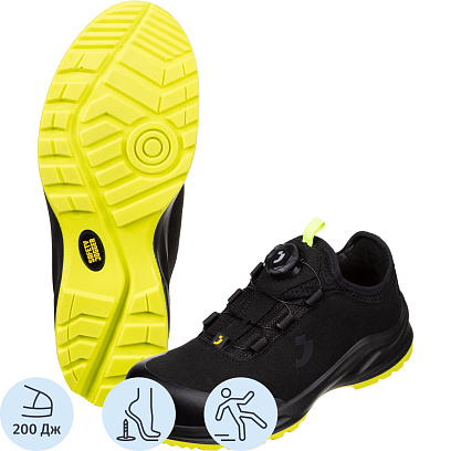 Полуботинки Safety Jogger MODULO S3S LOW TLS BLK р.43