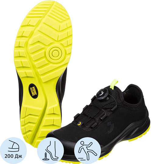 Полуботинки Safety Jogger MODULO S3S LOW TLS BLK р.43