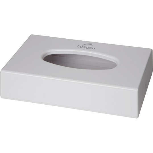 Диспенсер для салфеток косметических Luscan пласт.белый