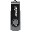 Флеш-память SmartBuy UFD 2.0 064GB Twist Black (SB064GB2TWK)
