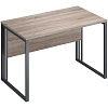 Стол Комус Мебель К-Loft 241S014 1180х670х752 дуб сонома темн/черный