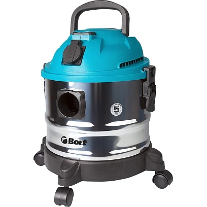 Пылесос строительный BORT BSS-1015, 1250Вт, 15л, сух/влаж уборка (98297041)