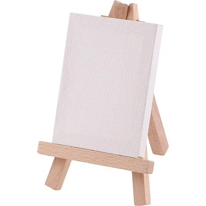 Мольберт мини Малевичъ с холстом 6х8 см,830221