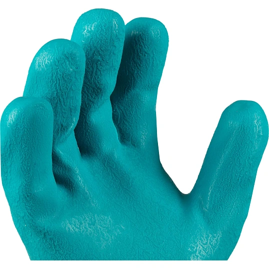 Перчатки трикотаж ут.ПВХ/нитр Jeta Safety Winter Grip JPW-811 син-жел р.L