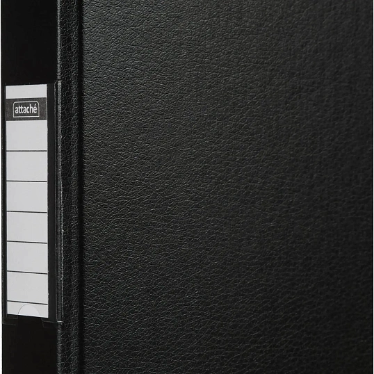 Скоросшиватель пластиковый А4 Attache, ПВХ, 35мм, 220л, черный
