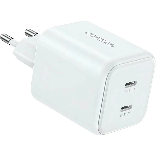 Зарядное устройство UGREEN X526(65154) 45W,USB-C GaN,EU,белый