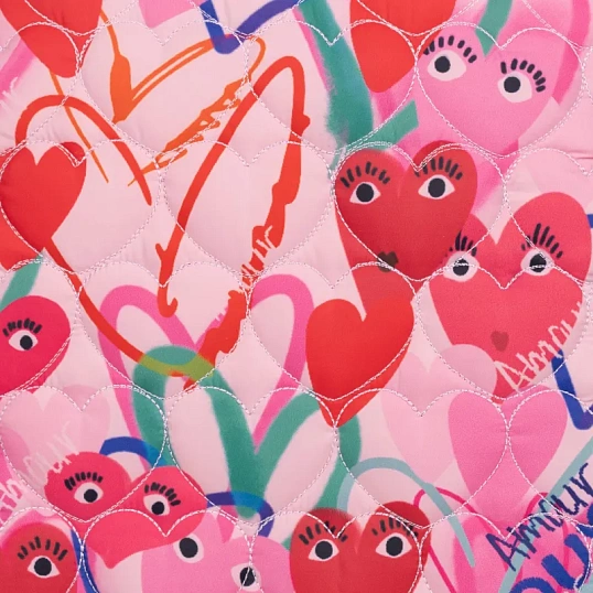 Ранец Комус Класс Basic Amour, розовый, 2 отд, эргоном спинка