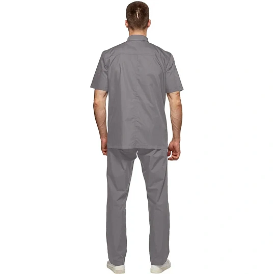 Костюм для клининга муж. У26 КБР серый 58 (174-182)