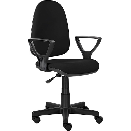 Кресло UP_Prestige O, ткань черный С-11 (гольф)