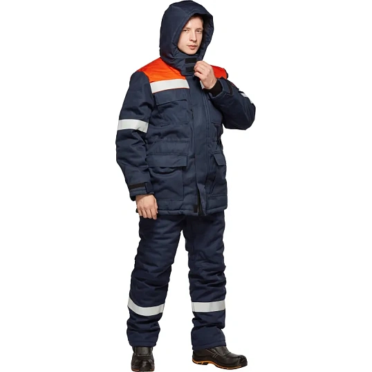 Костюм зимний 'Энергия' КПК тип Г ЗЭТВ 91,4 кал/см2 (60-62) 170-176