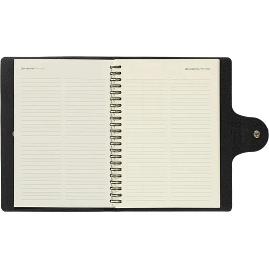 Ежедневник недатированный Fluid Attache Selection сер-гол. 140х200 мм,192с