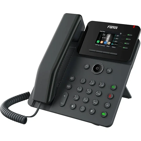 IP-телефон Fanvil V61W,HD voice, 4 SIP,2.4,Opus+IPV6 12 DSS, WIFI,PSU