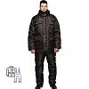 Костюм зимний Охранника с п/к черный (р.56-58) 182-188