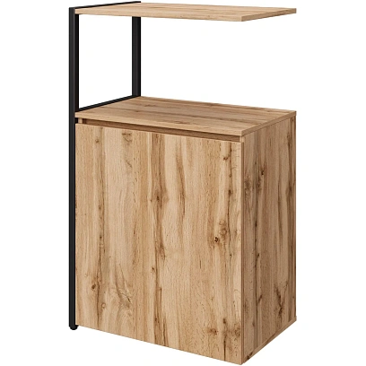 Полустеллаж для документов K-Loft  241H023 645х400х1068 дуб натур/черный