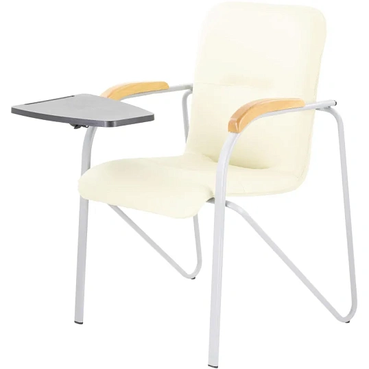 Конференц-кресло UP_EChair SAMBA(Самба) BOX GR Д1 Z21 (бежевый) со столиком