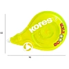 Корректирующая лента 4,2мм/ 8 м KORES  Скутер  цвета в ассорт.84878/84873