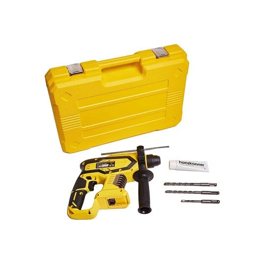 Перфоратор бесщет. аккум. Hanskonner 18В, SDS+, 2,4Дж, без АКБ (HRH1824BL)