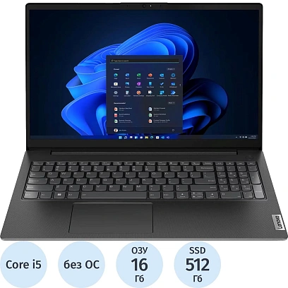 Ноутбук Lenovo V15 G4(83A100A2RU) i5-13420H/16Gb/512GbSSD/15.6/TN/DOS