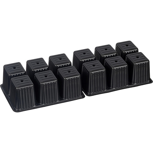 Кассета для рассады 40 см (12 ячеек) зеленый ING60001F